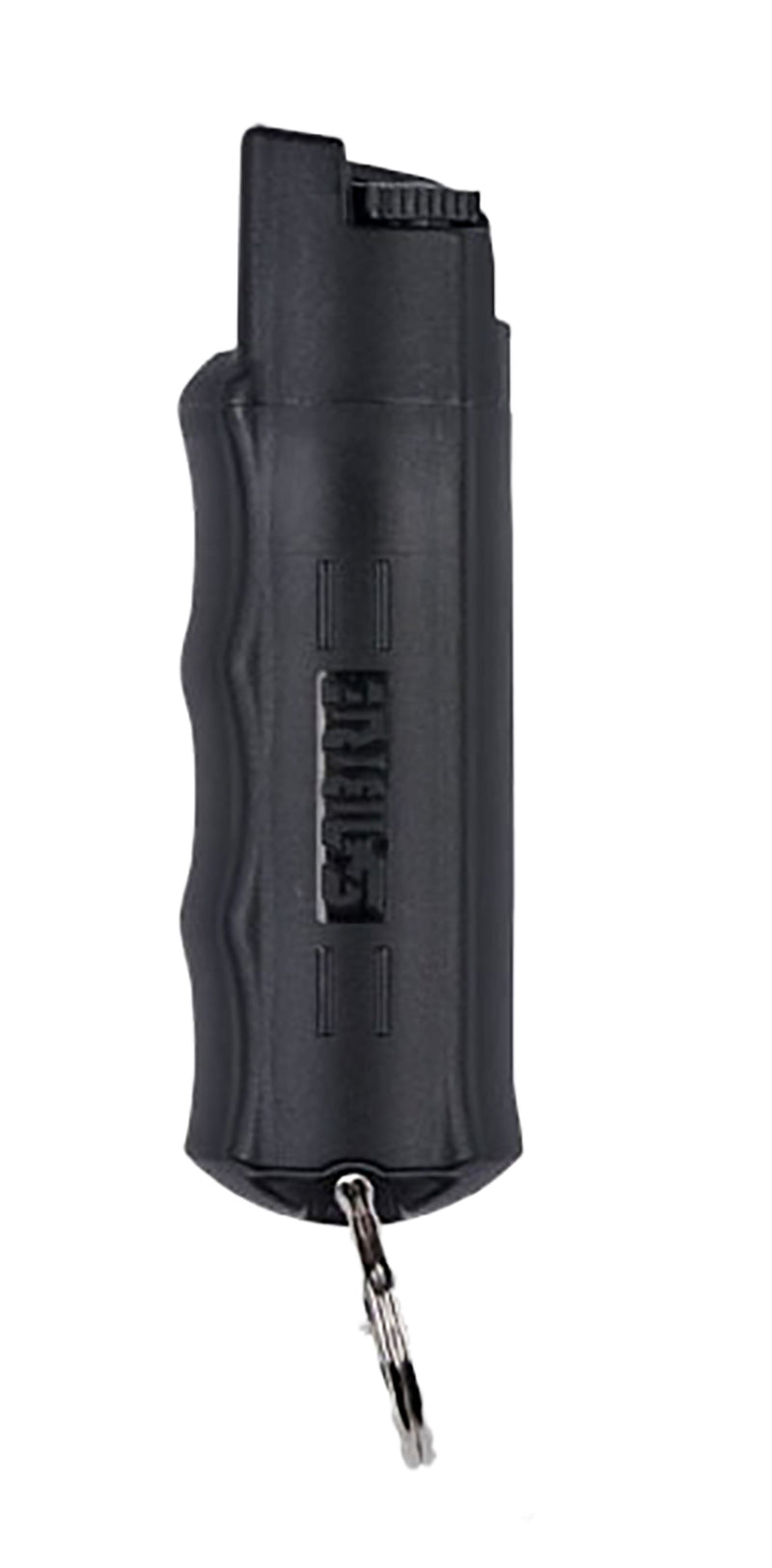 Sabre 3-in-1 Hard Case Pepper Spray with Quick Release Key Ring Black