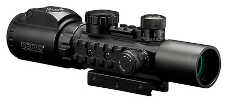Konus 7170 KonusPro AS-34 34mm Tube 2-6x28mm Dual Illuminated Engraved Mil-Dot Bubble Level Scope