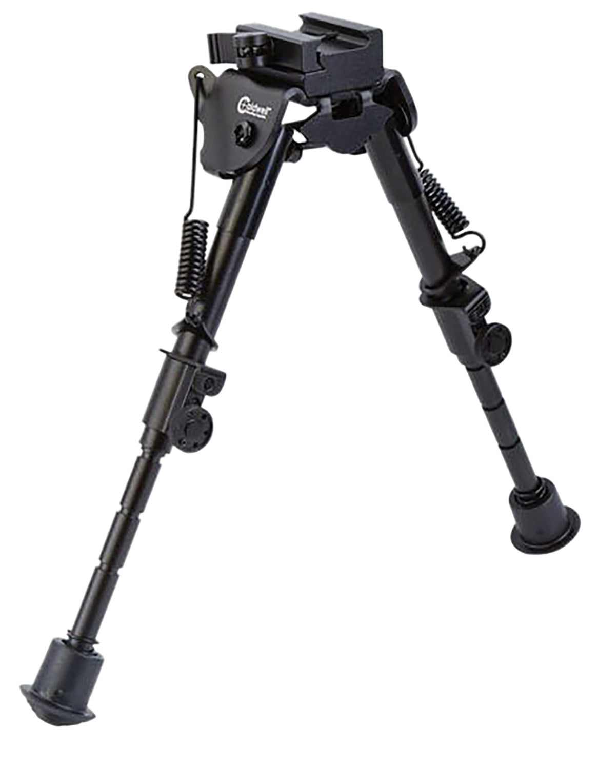 Caldwell 110140 Pic Rail XLA Aluminum Fixed Bipod with 6-9 Inch Vertical Adjustment Black
