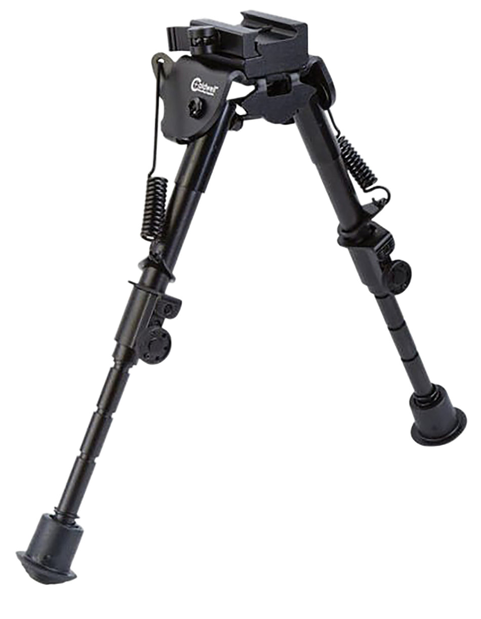 Caldwell 110140 Pic Rail XLA Aluminum Fixed Bipod with 6-9 Inch Vertical Adjustment Black