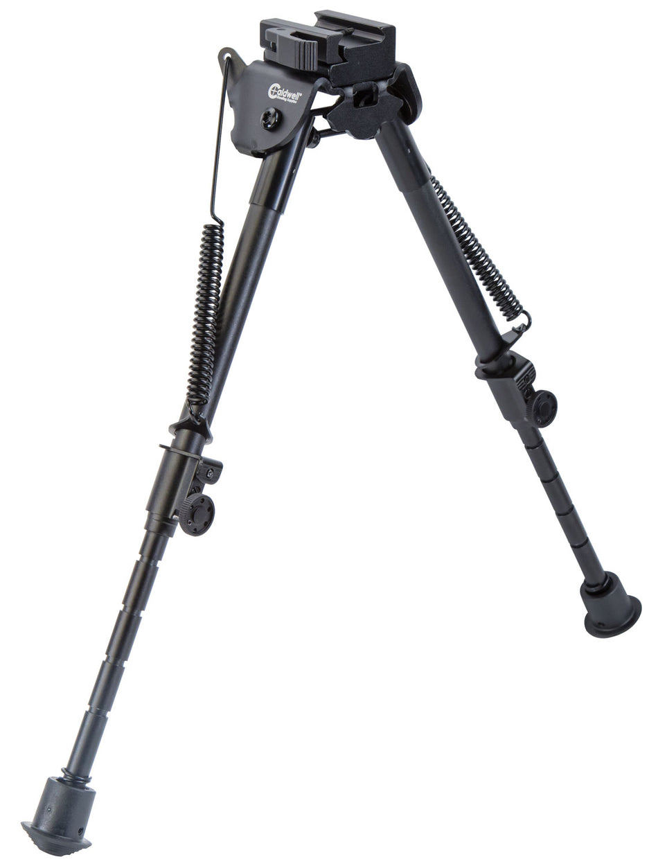 Caldwell 110141 Pic Rail XLA Aluminum Fixed Bipod with 9-13 Inch Vertical Adjustment Black