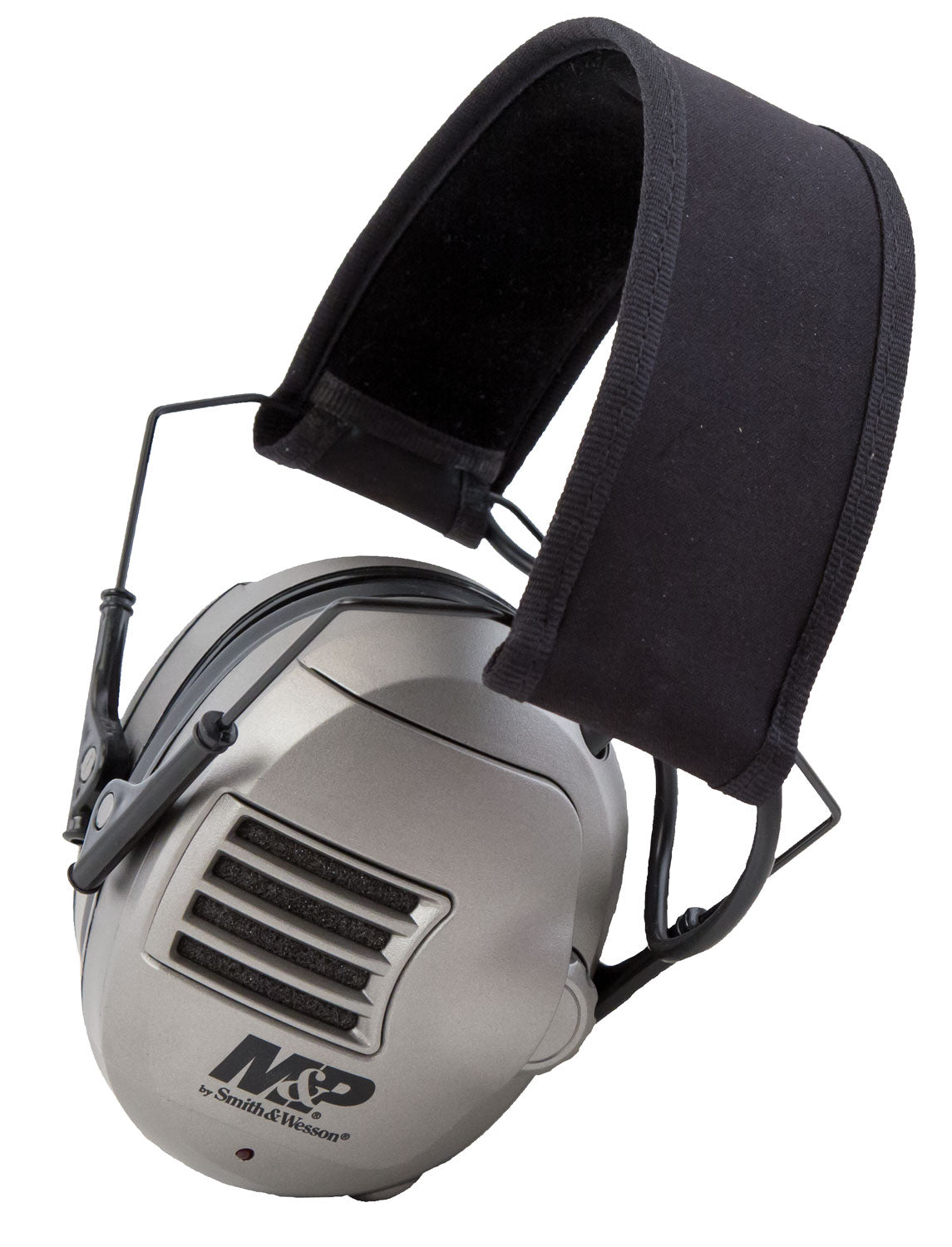 Alpha Electronic Earmuffs 23 dB Gray/Black Over the Head by M&P Accessories 110041