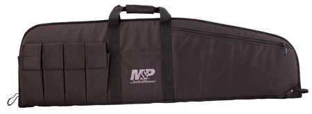 M&P Accessories 110015 Duty Series Medium Case Black Nylon Ballistic Fabric with Padding