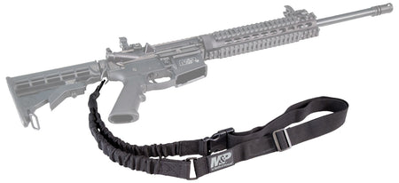 M&P Accessories 110030 Black Nylon Single Point AR Platform Bungee Sling Kit Adjustable