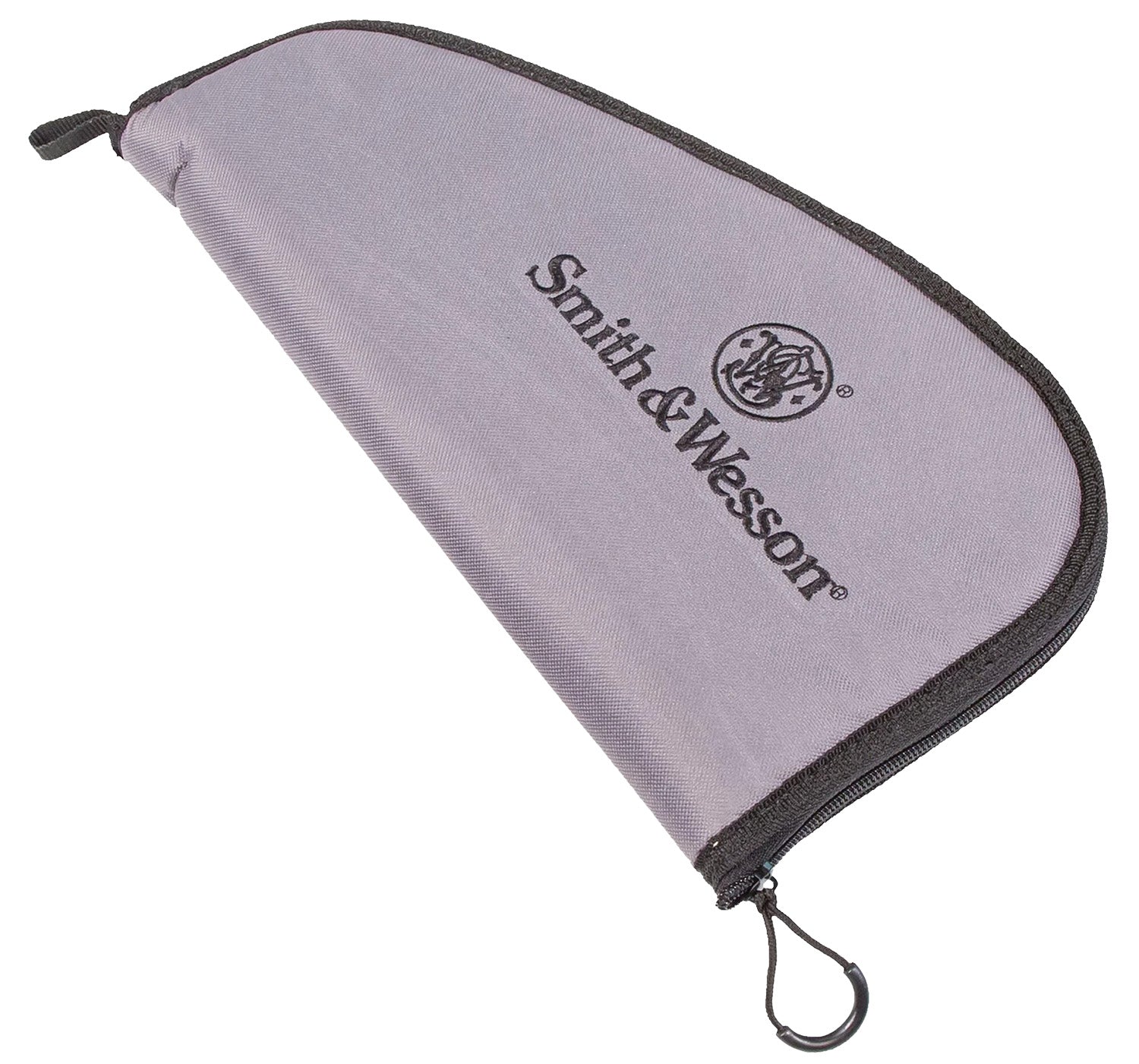M&P Accessories 110019 Defender Medium Black/Gray Nylon Pistol Case with Heavy Duty Hardware