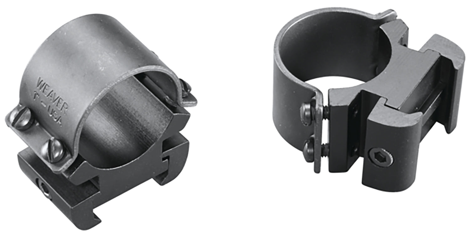 Weaver 49144 Matte Black 1" High Windage Adjustable Sure Grip Scope Rings