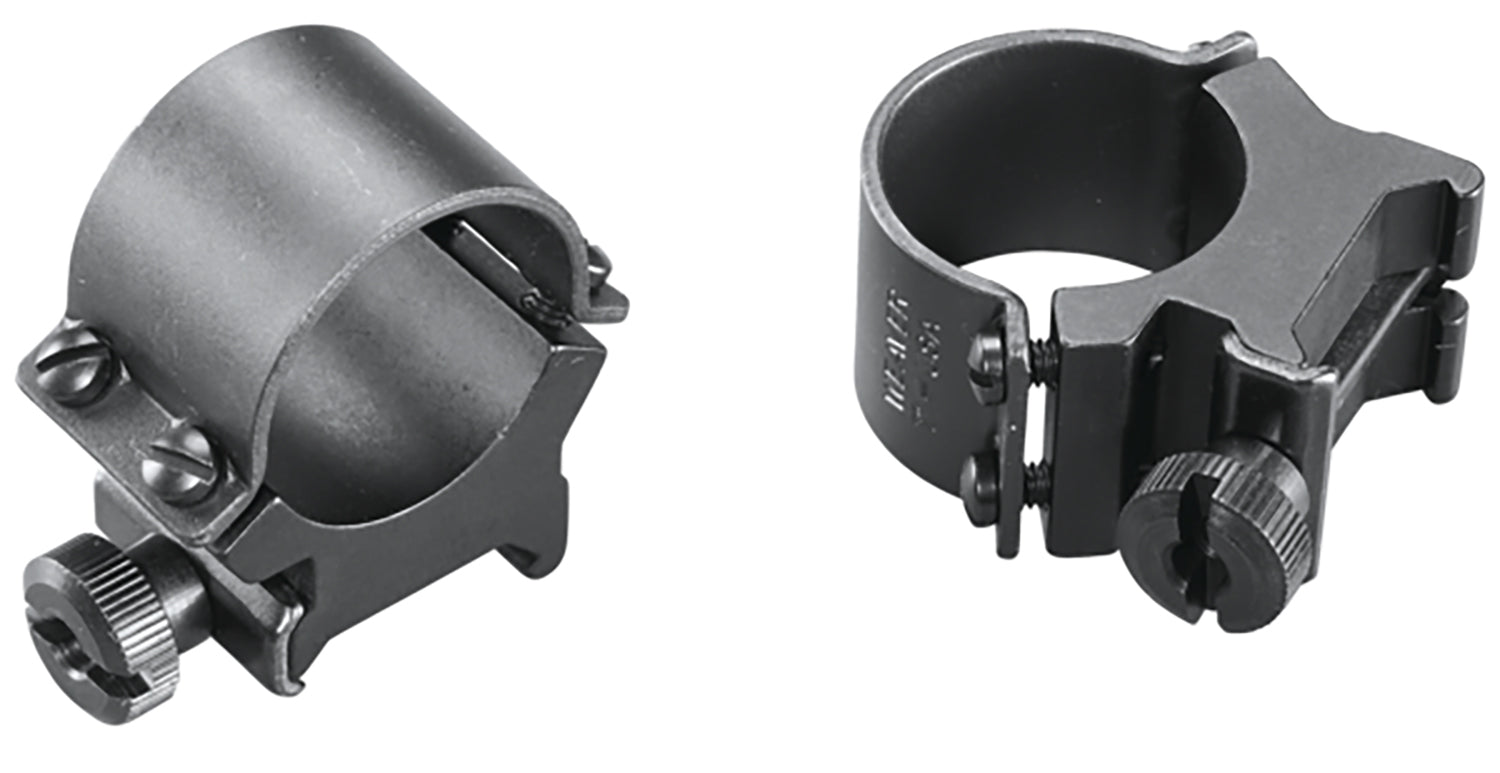 Weaver Mounts Sure Grip Detachable Rings 1" High Matte Black