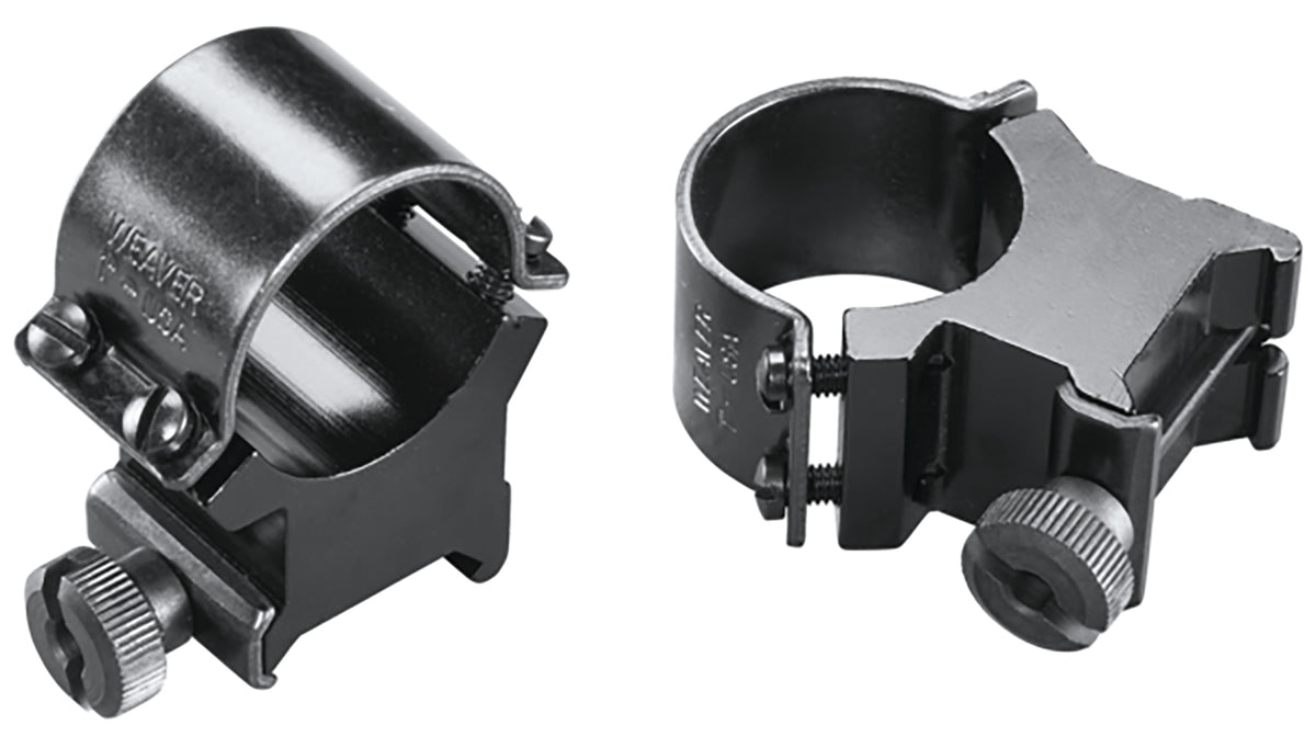 Weaver Mounts Sure Grip Detachable Rings 1" Extra High Black