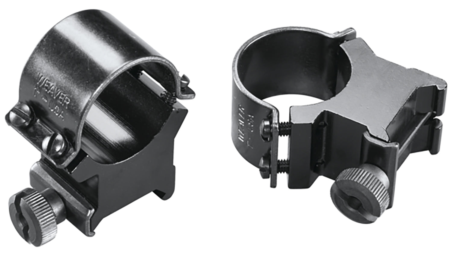 Weaver Mounts Sure Grip Detachable Rings 1" Extra High Black