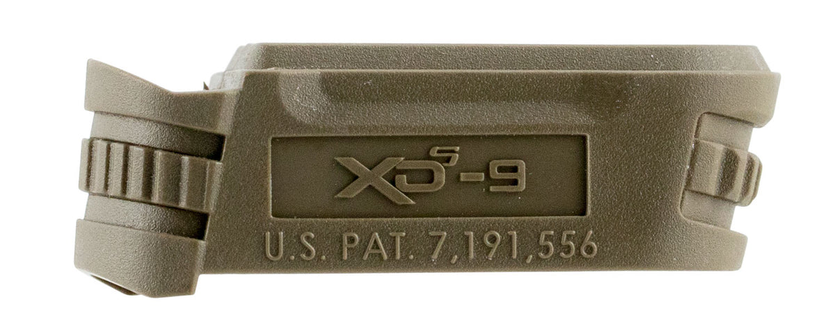 Springfield Armory XDS5901MFDE 9mm XD-S Backstrap Sleeve #1 Flat Dark Earth 3.30" Barrel