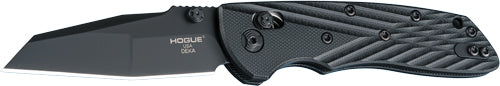 Hogue Deka 3.25" Wharncliffe G-10 Black Able Lock Folding Knife