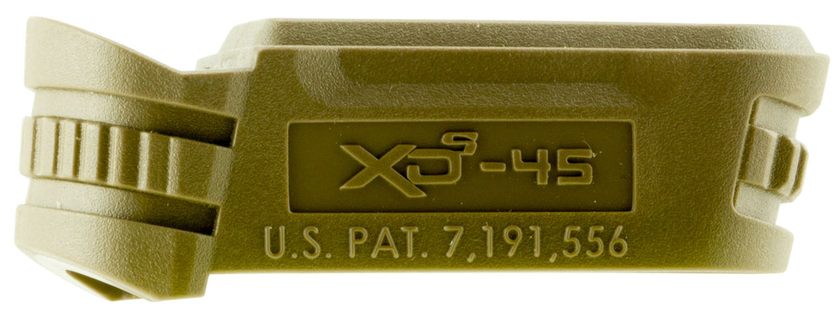 Springfield Armory XDS5002MFDE 45 ACP XD-S Backstrap Sleeve #2 Flat Dark Earth 3.30" Barrel