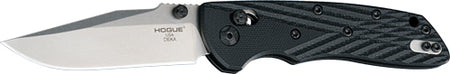 Hogue Deka 3.25" Clip Point G-10 Black Able Lock Folding Knife