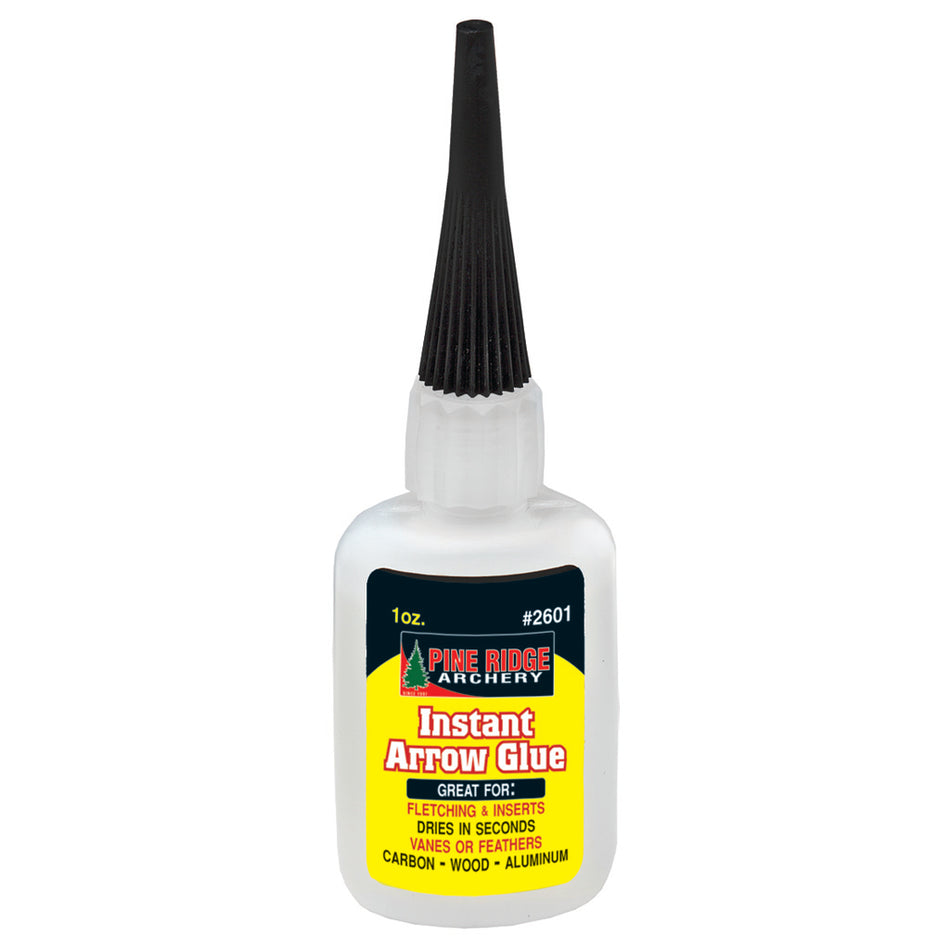 Pine Ridge Archery Instant Arrow Glue 1 Ounce