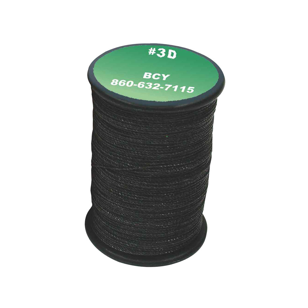 BCY 3D Bowstring End Serving Black 120yd