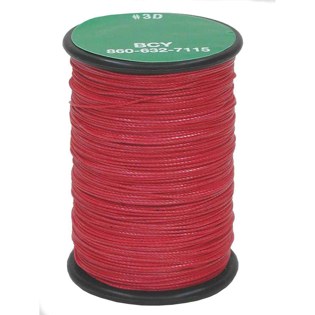 BCY 3D Bowstring End Serving Red 120yd