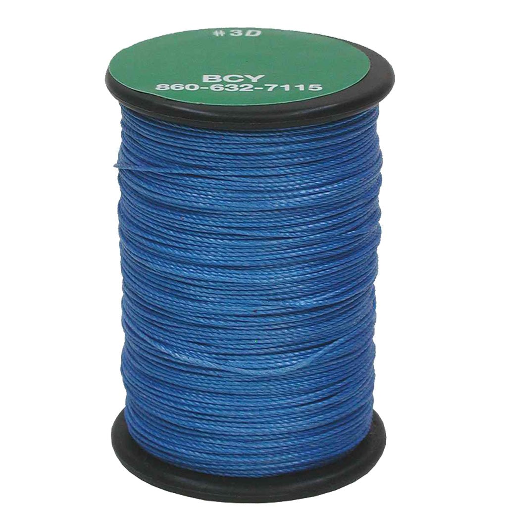 BCY 3D Bowstring End Serving Blue 120yd