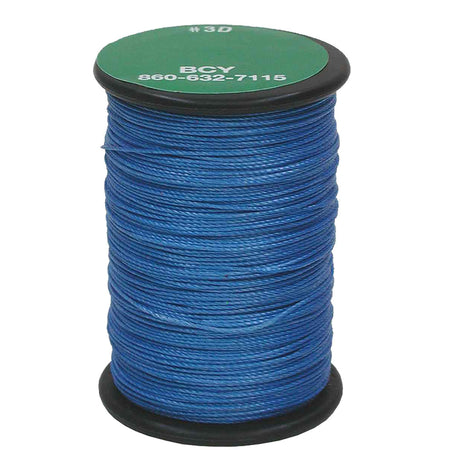 BCY 3D Bowstring End Serving Blue 120yd
