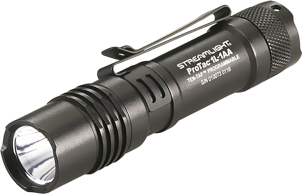 Streamlight 88061 ProTac 1L-1AA 350 Lumen Compact EDC Flashlight Black Anodized