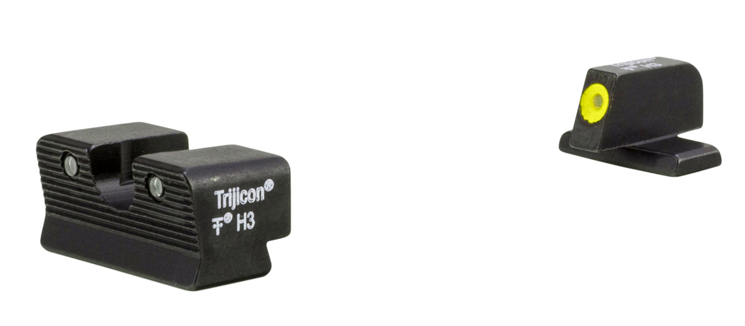 Trijicon HD XR Night Sight Set Yellow Front Outline Green Rear Sig P226 P228 #8 Front #8 Rear – 600865