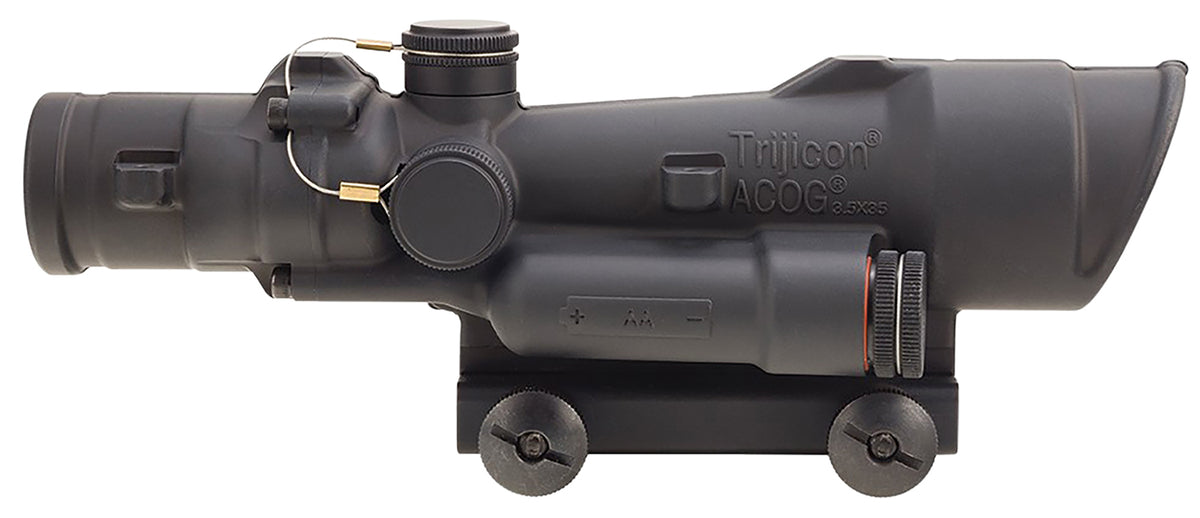 Trijicon 100502 ACOG Matte Black 3.5x35mm Green LED Crosshair .308/7.62 BDC Riflescope