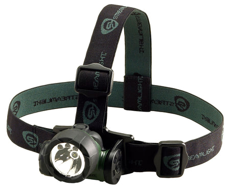 Streamlight 61051 Trident Tactical Headlamp Green 80 Lumens White/Green LED 126m Distance