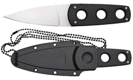 Cold Steel Secret Edge 6.5in Overall Fixed Blade Knife Secure-Ex Sheath