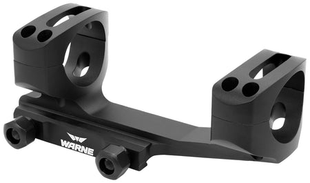 Warne XSKEL30TW X-SKEL Gen 2 30mm Cantilever Scope Mount Combo Black Aluminum MSR