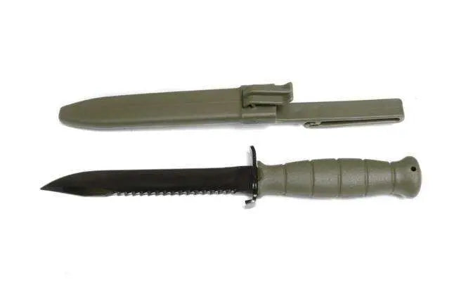 Glock Bulk Battlefield Green Field Knife with Saw