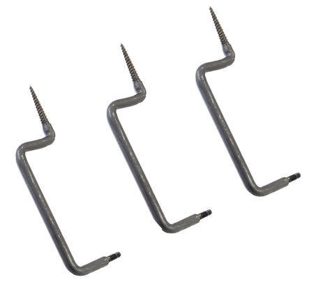 Stealth Cam STCTS3PK 1/4"-20 Trail Camera Tree Screw Mounts Black 3-Pack