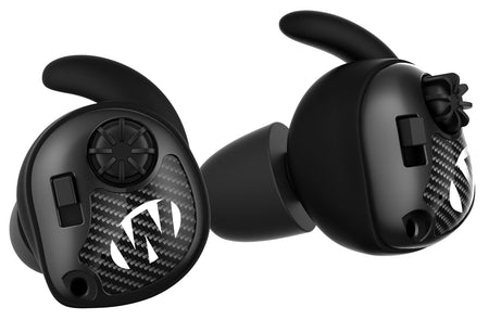 Walker's GWPSLCR Silencer Electronic Ear Buds 25 dB NRR In the Ear Carbon Fiber Accents