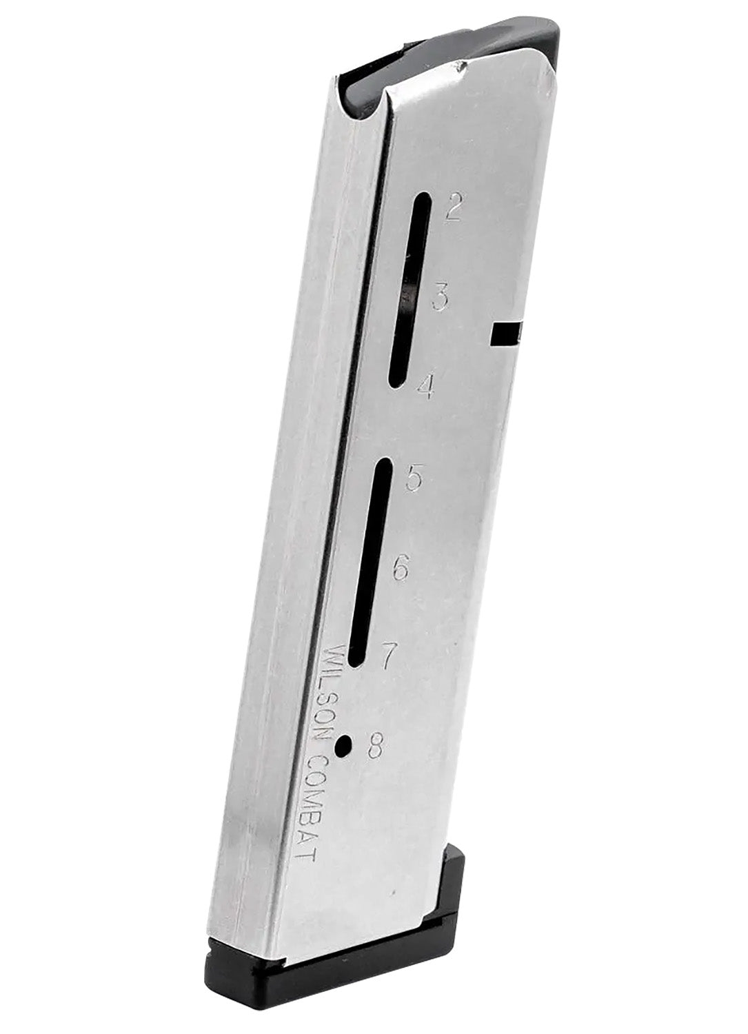 Wilson Combat 500AHD .45 ACP+P 8rd ETM 1911 Stainless Magazine with Aluminum Floor Plate