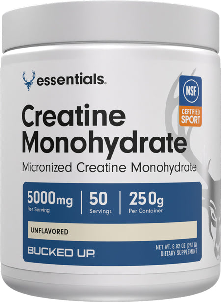 BUCKED UP CREATINE MONOHYDRATE UNFLAVORED 50 SERVINGS