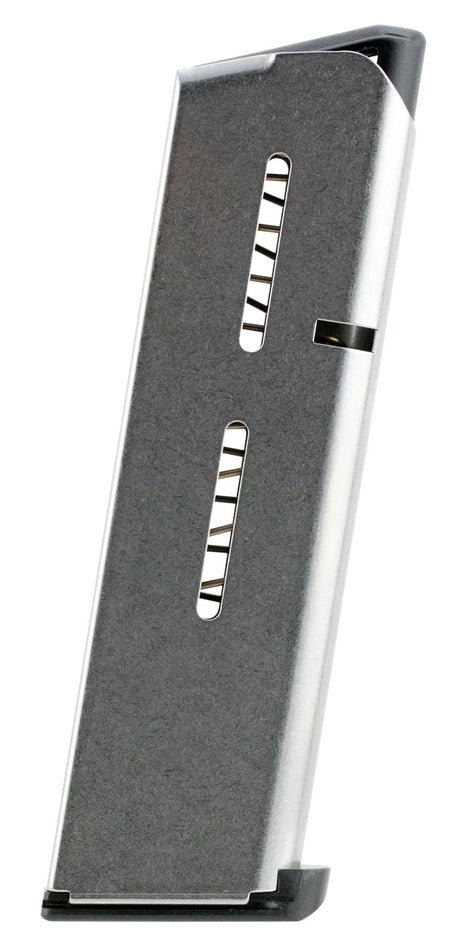Wilson Combat 47CHV .45 ACP+P 7rd 1911 Stainless Magazine Lo-Profile Steel Baseplate