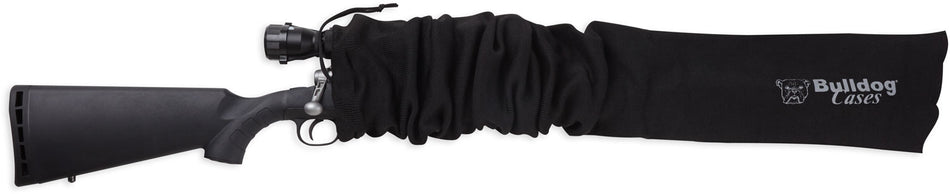 Bulldog BD152 52" Black Moisture-Resistant Oversized Scoped Rifle Storage Sock
