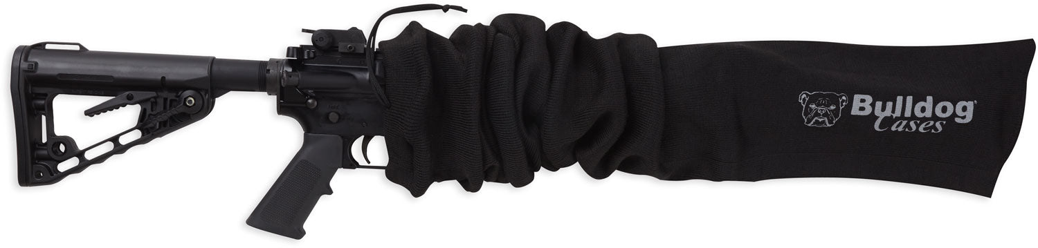 Bulldog BD158 45" Black Moisture-Resistant Tactical Rifle Storage Sock