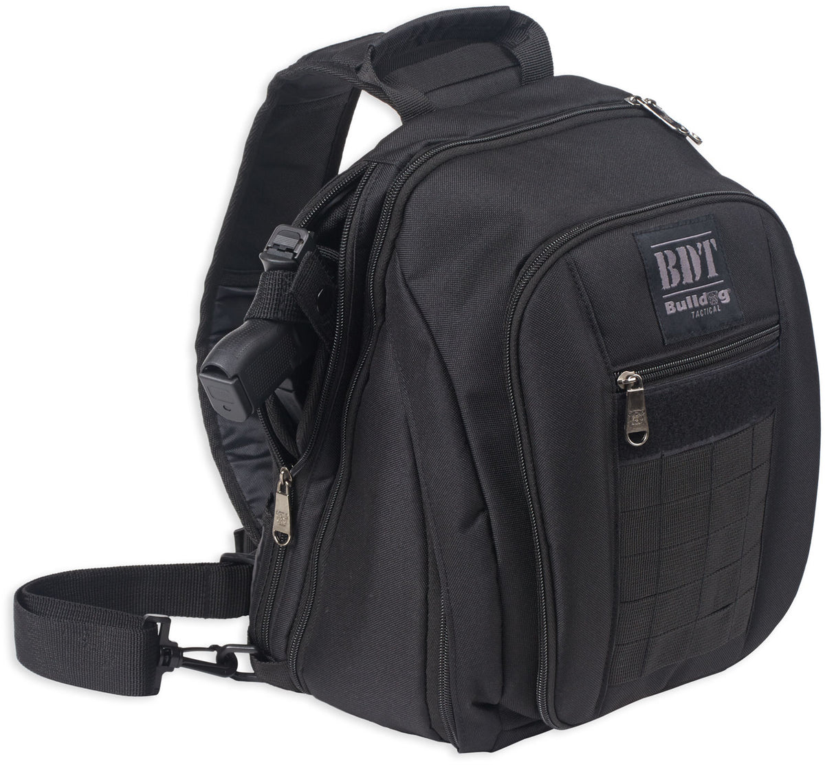 Bulldog BDT408B Small Sling Pack Padded Nylon Black Universal Holster