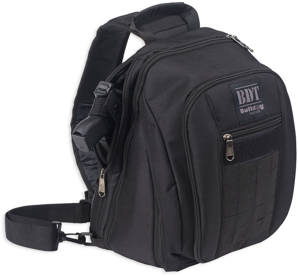 Bulldog BDT408B Small Sling Pack Padded Nylon Black Universal Holster
