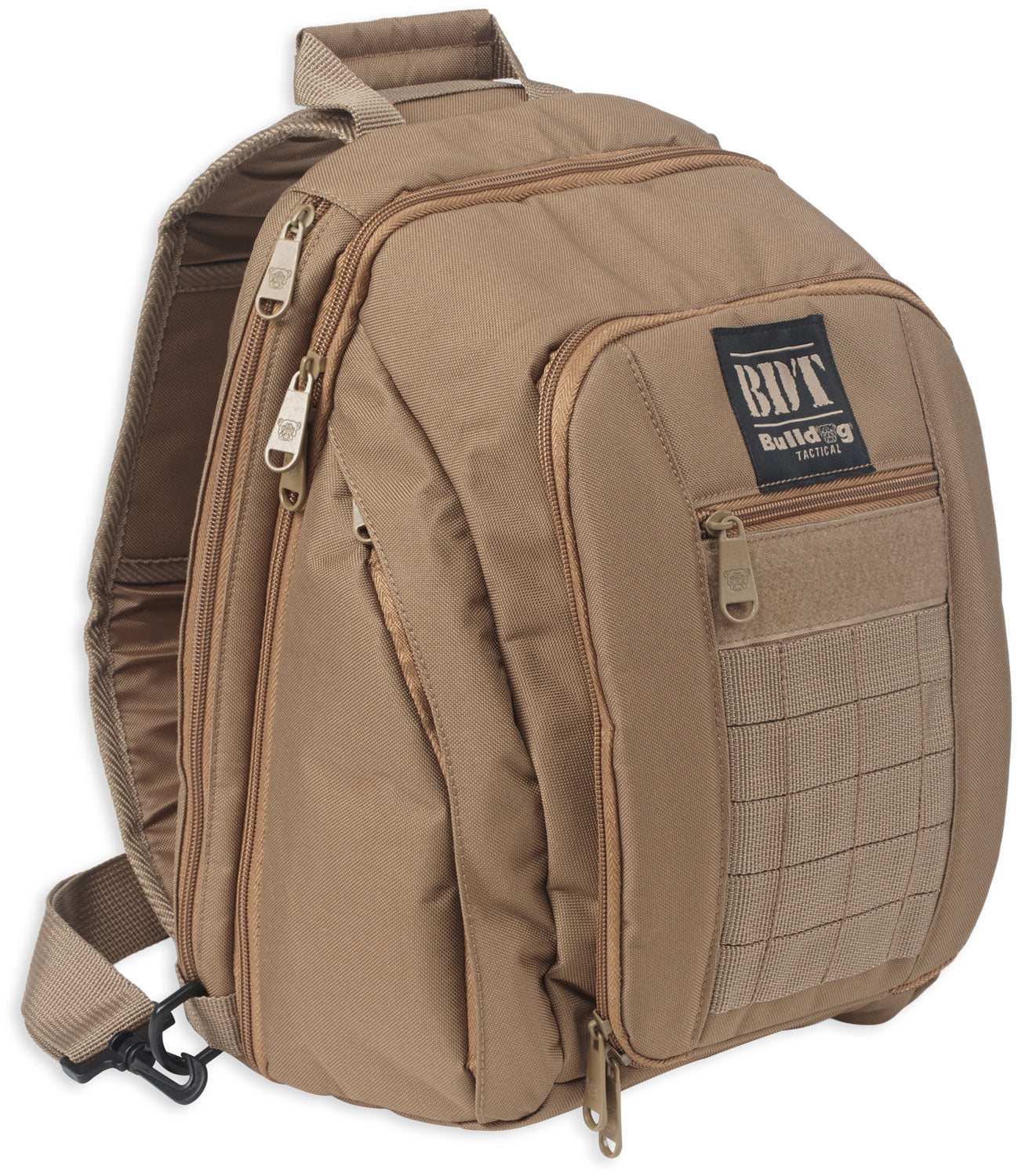 Bulldog BDT408T Small Sling Pack Padded Nylon Tan Universal Holster