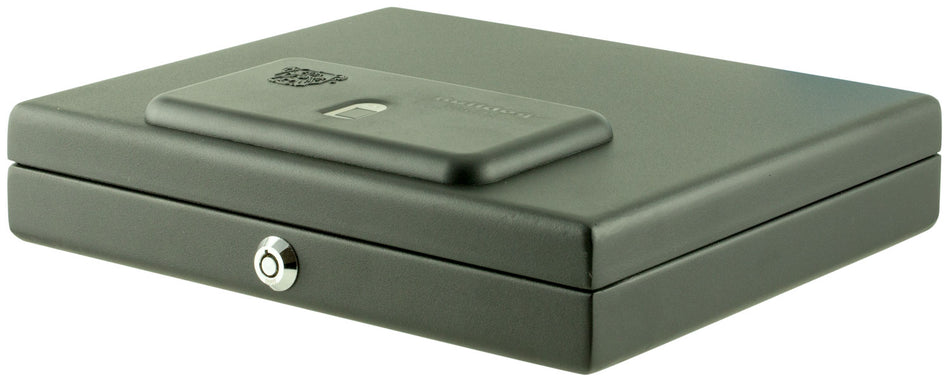 Bulldog BD4055B Magnum Biometric Top Load Vault Fingerprint ID Black Powder Coat Steel 1-Handgun 11.5" x 9.75" x 2.5"