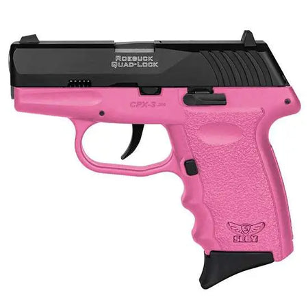 SCCY CPX-3CBPK 380 PSTL BL/PINK GRP NO SAFETY 10RD