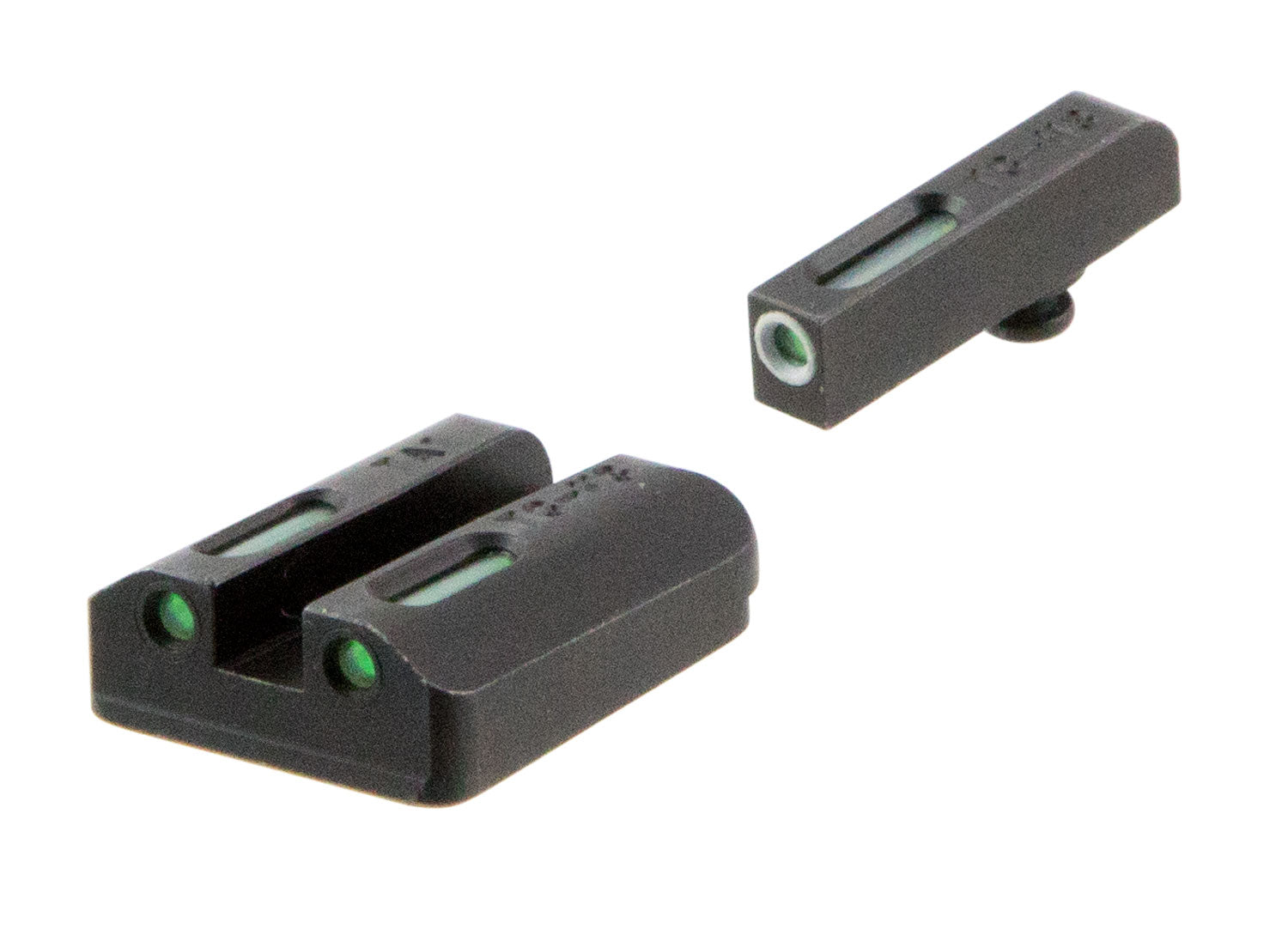 TruGlo TG13TA2A TFX White Outline Green Tritium Fiber Optic Sight Combo