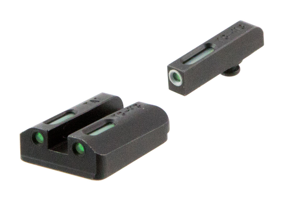TruGlo TG13TA2A TFX White Outline Green Tritium Fiber Optic Sight Combo