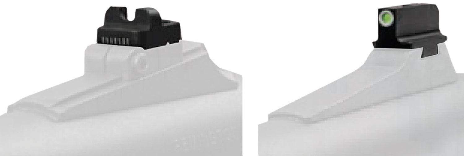 TruGlo TG231R3W Tritium Pro Night Sight Green Tritium White Outline Front Sight Set