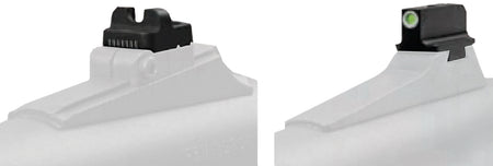TruGlo TG231R3W Tritium Pro Night Sight Green Tritium White Outline Front Sight Set