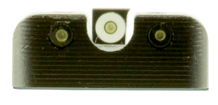 TruGlo TG231H1W Tritium Pro Day/Night Green Tritium White Outline Front & Rear Sights