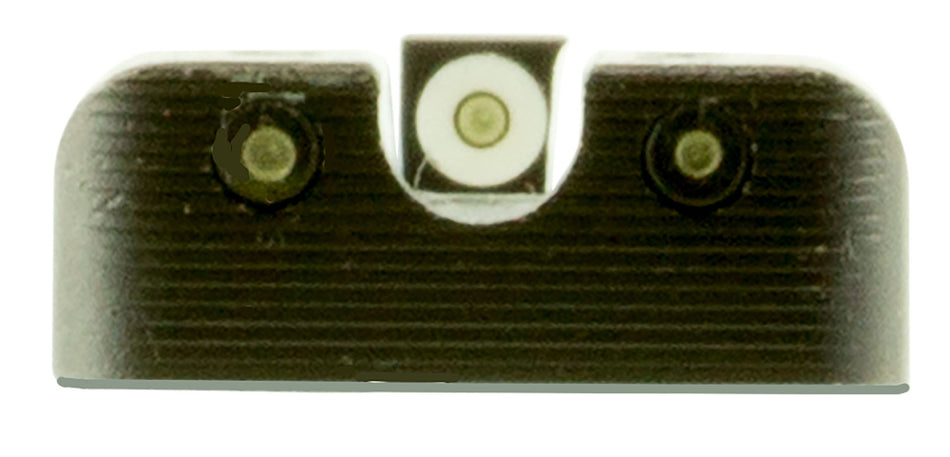 TruGlo TG231H1W Tritium Pro Day/Night Green Tritium White Outline Front & Rear Sights