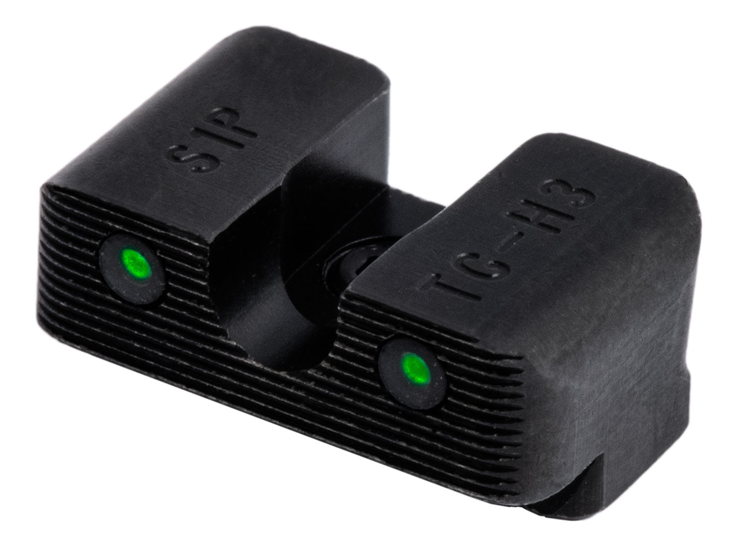 TruGlo TG231S1W Tritium Pro Day/Night Front White Outline & Green Tritium Rear Sights