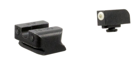 TruGlo TG231W1W Tritium Pro Day/Night White Outline Front/Green Tritium Rear Sights