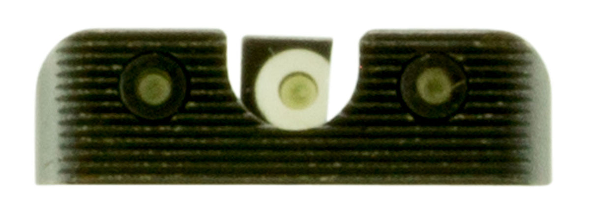 TruGlo TG231X1W Tritium Pro Day/Night Front White Outline & Green Tritium Rear Sights